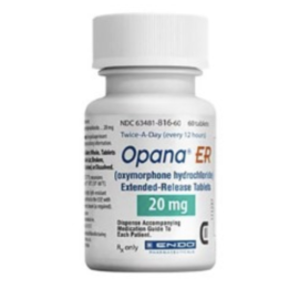 Buy Opana ER 20mg Online: Tablets/Pills For Sale